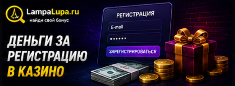 Деньги за регистрацию в казино