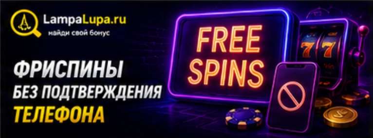 Фриспины без подтверждения телефона