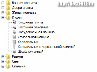 Программы для планировки интерьера. Расстановка мебели
