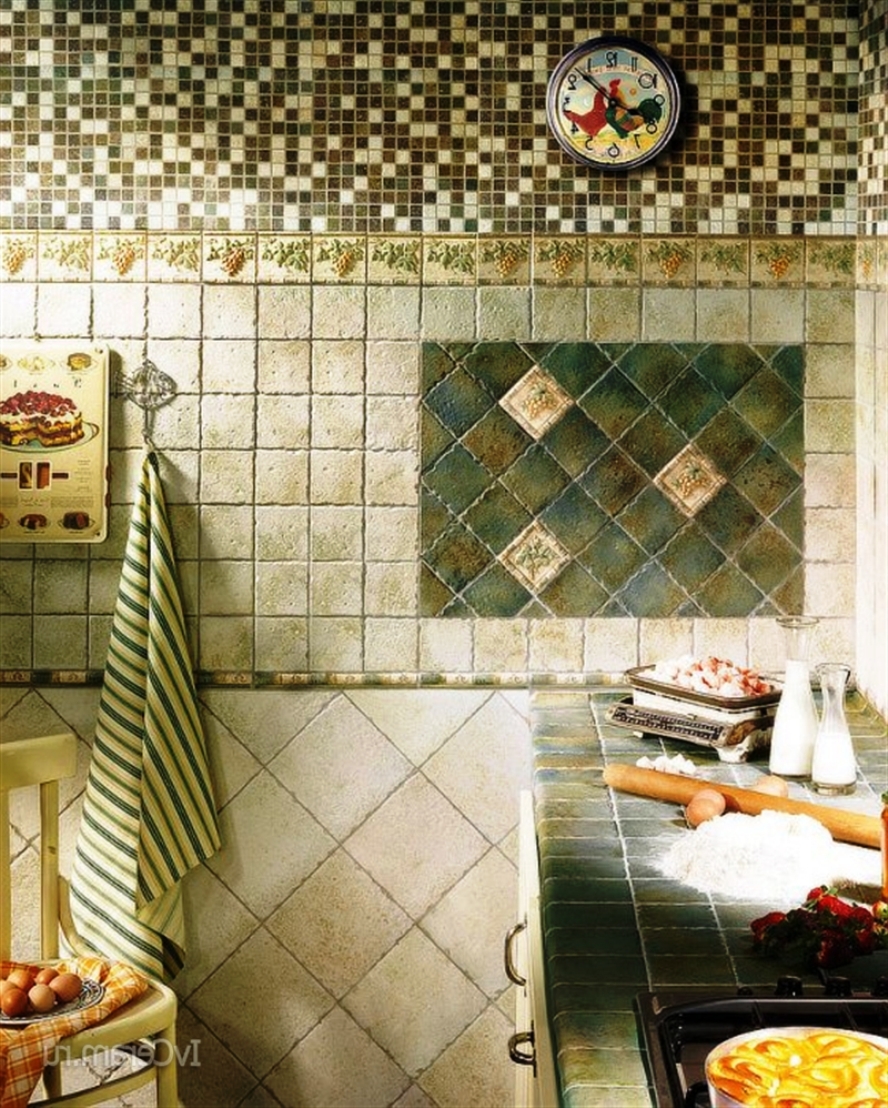 Неаполитанские кухни отделки стен. Чем отделать стены на кухне фото