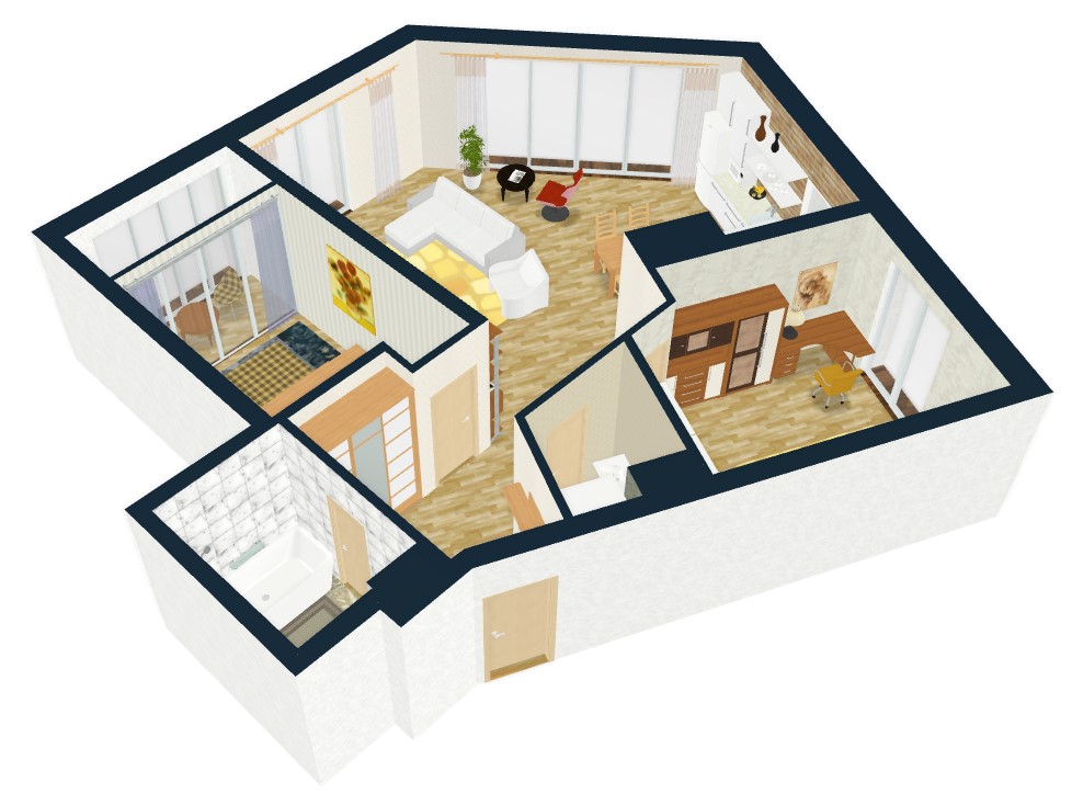 Программа по дизайну кухни онлайн. Как сделать дизайн кухни самому на компьютере